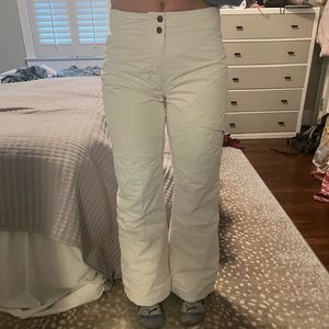 Columbia White Women’s Ski or Snowboard Pants